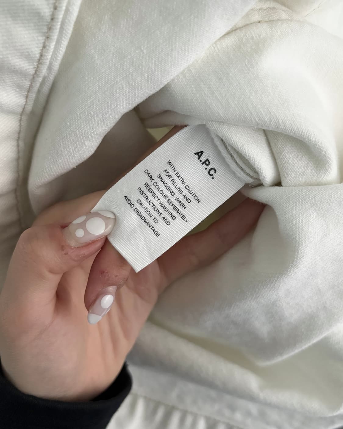 A.P.C. 아페쎄 도미닉 화이트 데님 원피스 상품이미지5