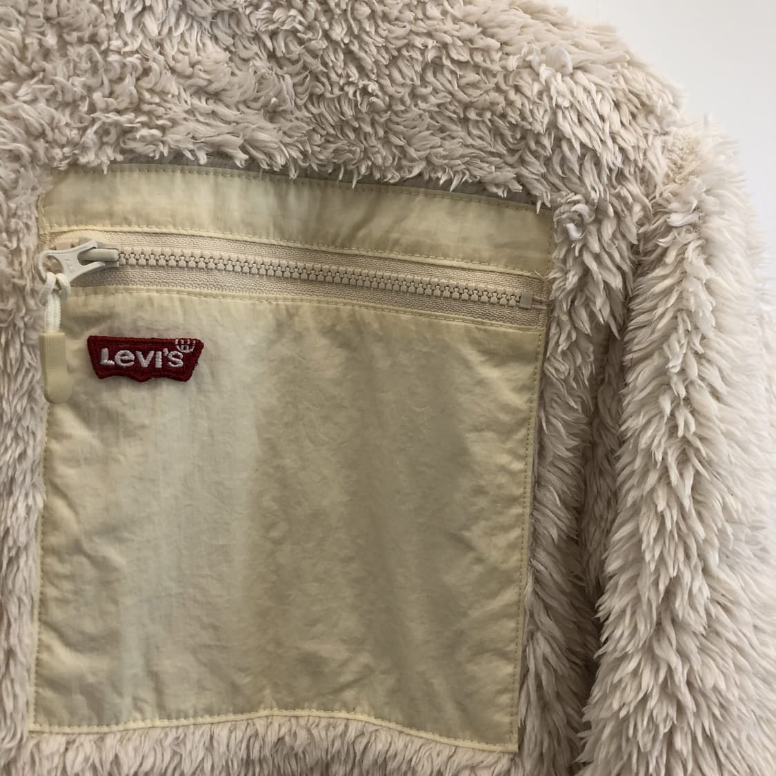 리바이스 시그니처 크림 후리스 S 상품이미지2