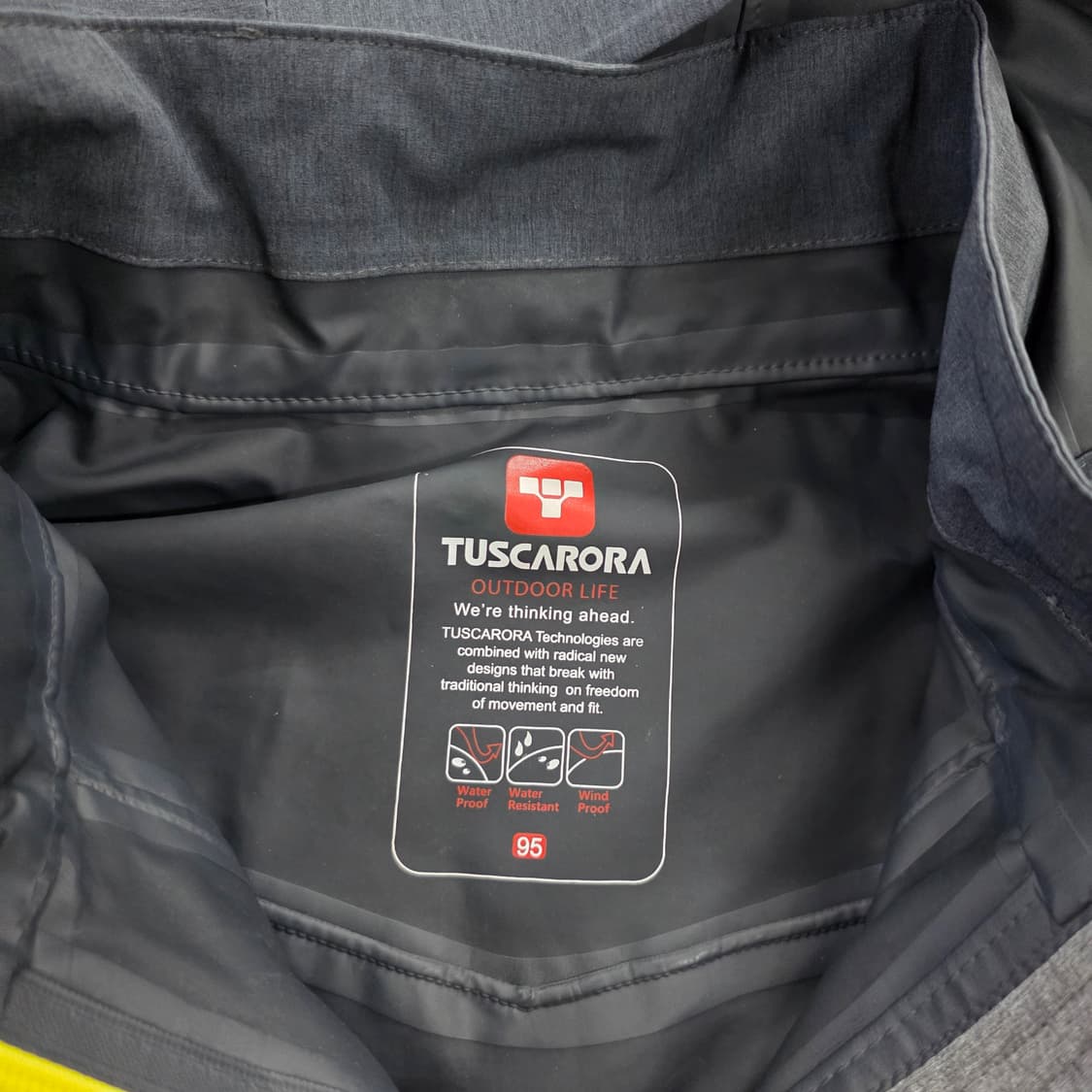 95 투스카로라 등산 바람막이 자켓 0224J 상품이미지2