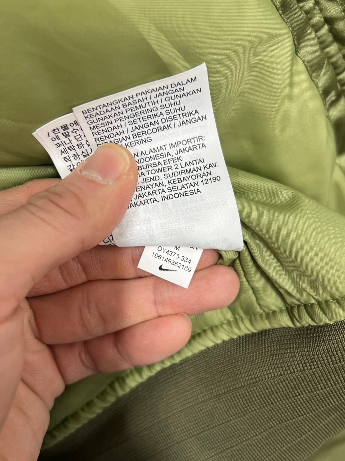 나이키 NSW 스우시 에어 봄버 자켓  상품이미지7