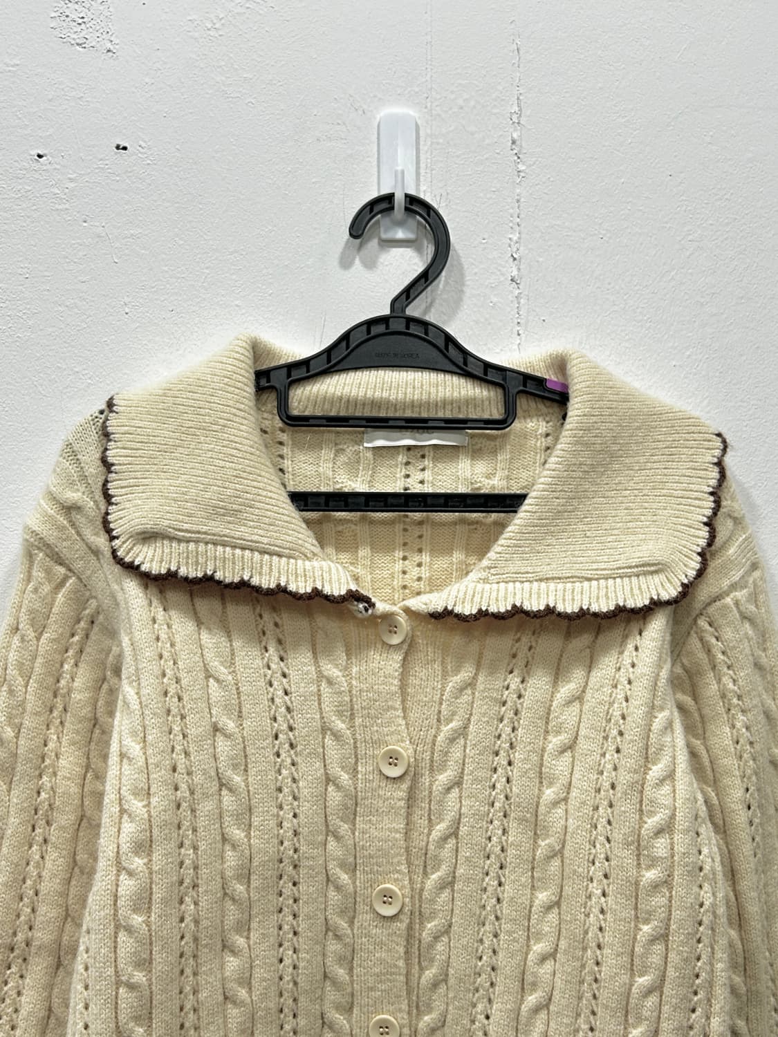 오조크 OZOC 세일러 케이프 니트 가디건 상품이미지3