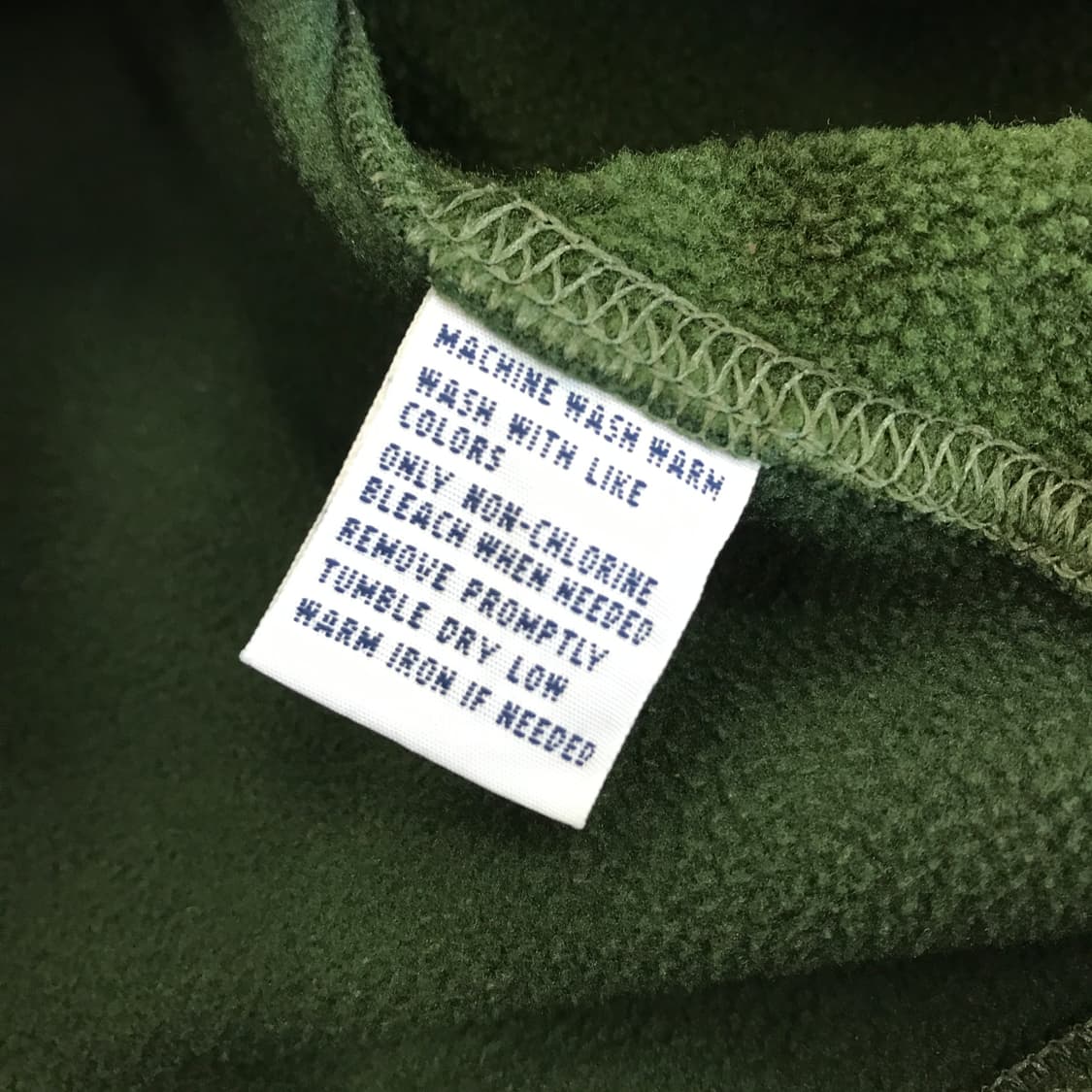 폴로랄프로렌 카키 플리스자켓 [M] 상품이미지5