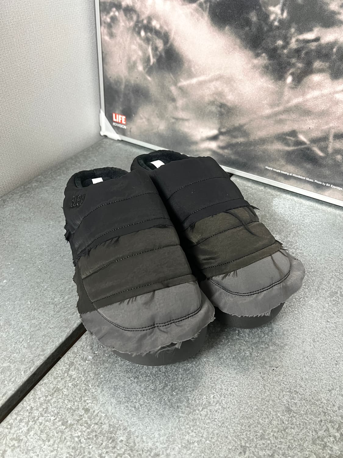 PERVERZE SUBU Step Winter Sandal (Black) 상품이미지2