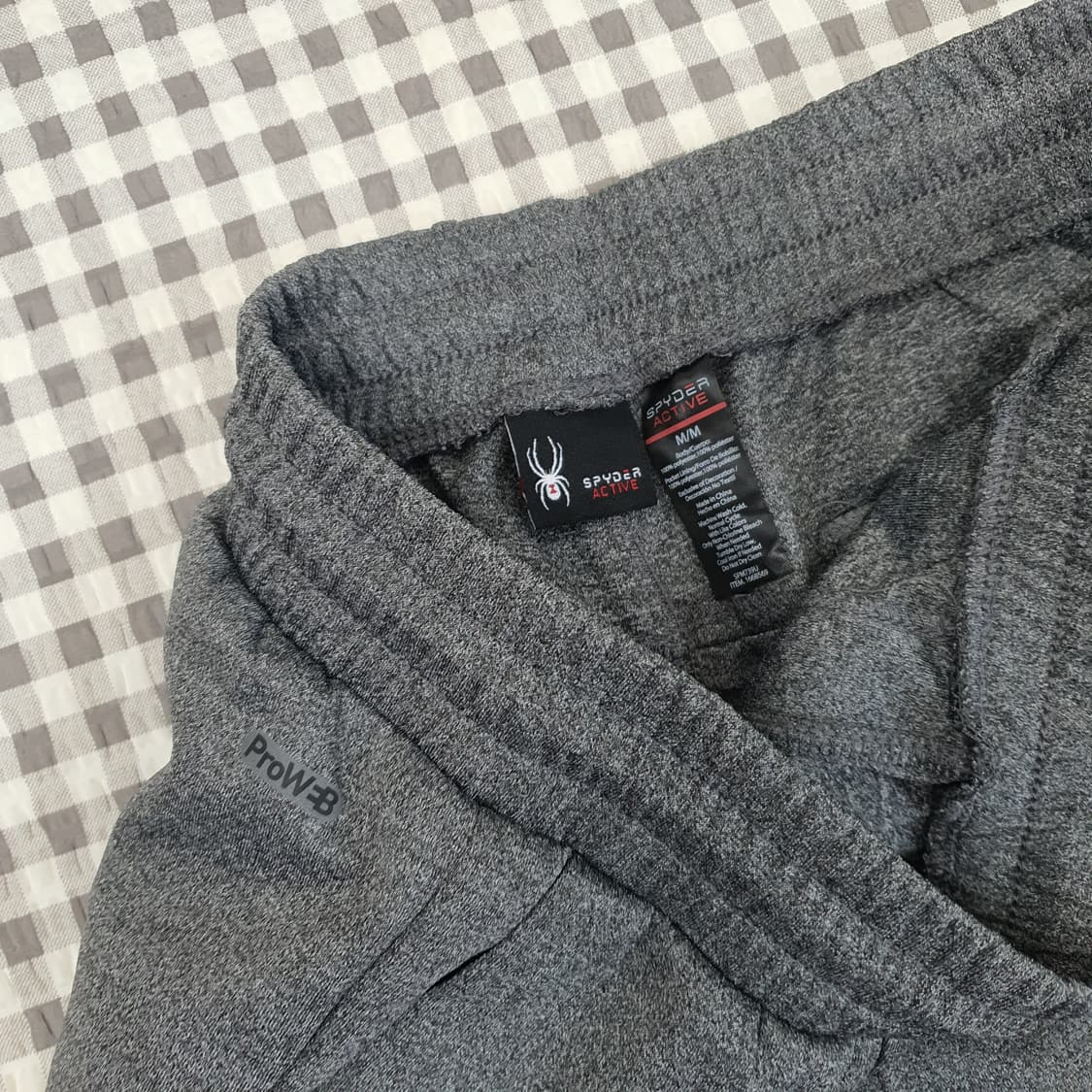 스파이더 밴딩 트레이닝 팬츠 남자29~31 상품이미지2