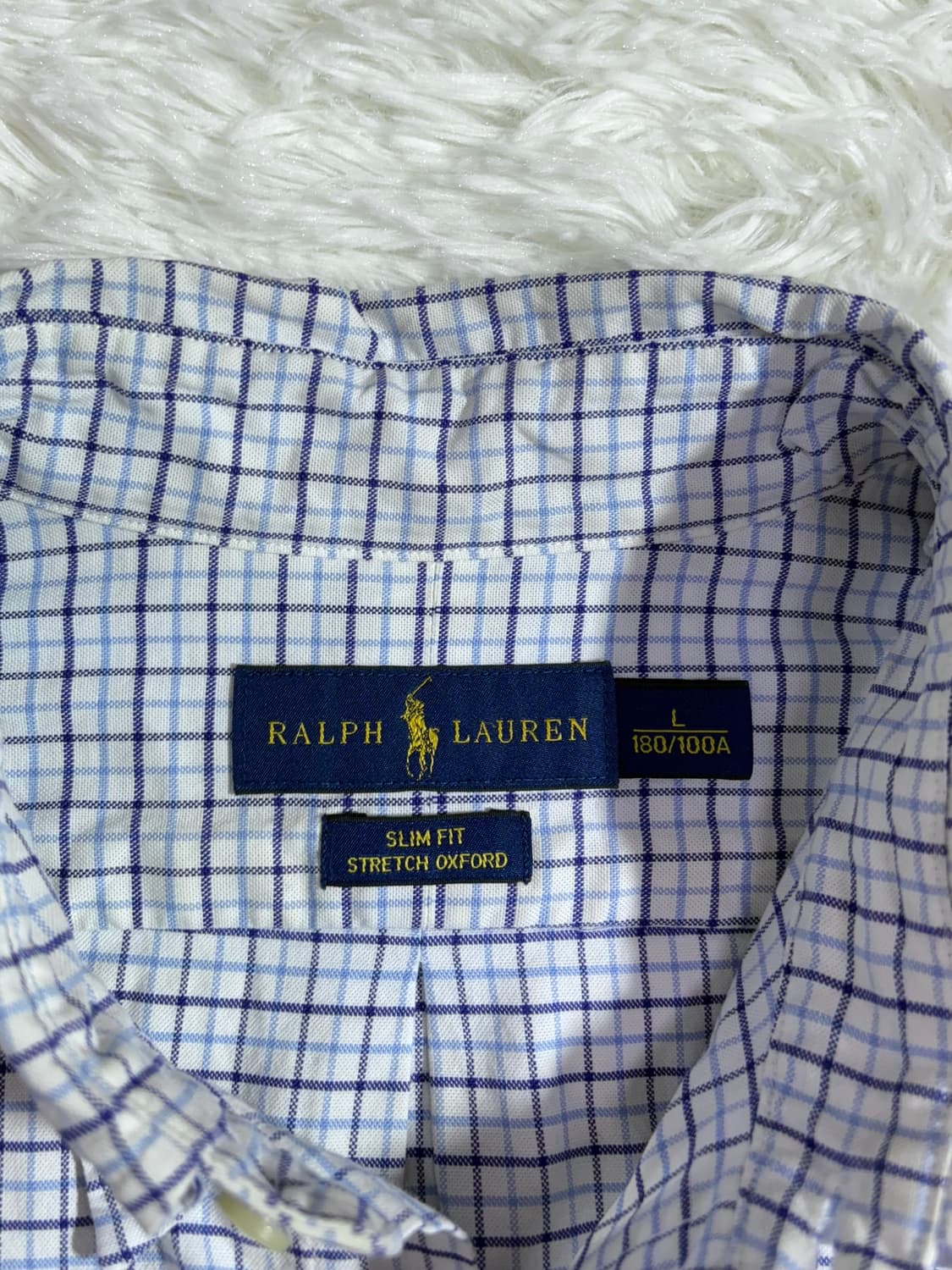 폴로 랄프로렌 포니 체크 셔츠  상품이미지5