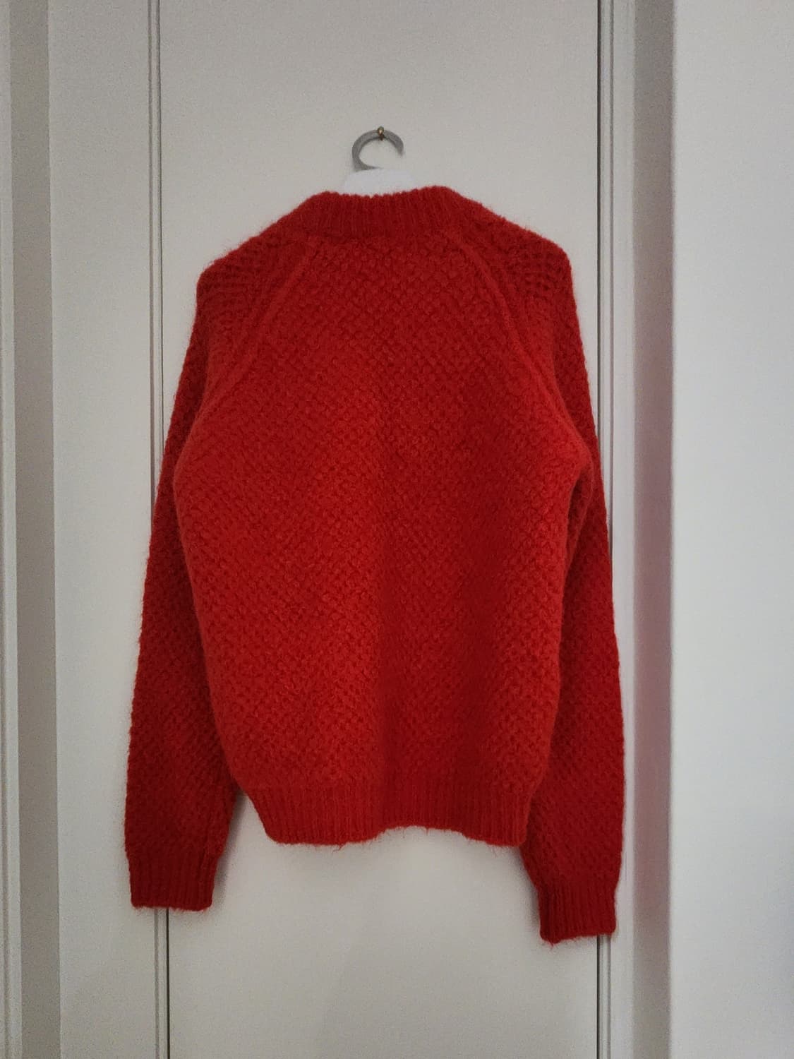 산드로 Sandro 모헤어니트스웨터 레드 상품이미지3