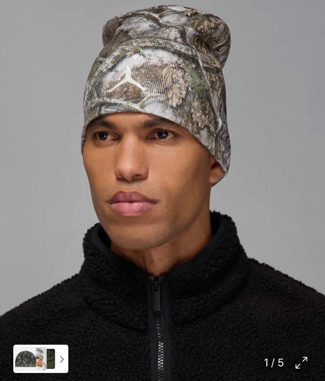 조던 브루클린 피크 리얼트리 비니 - 화이트 상품이미지1