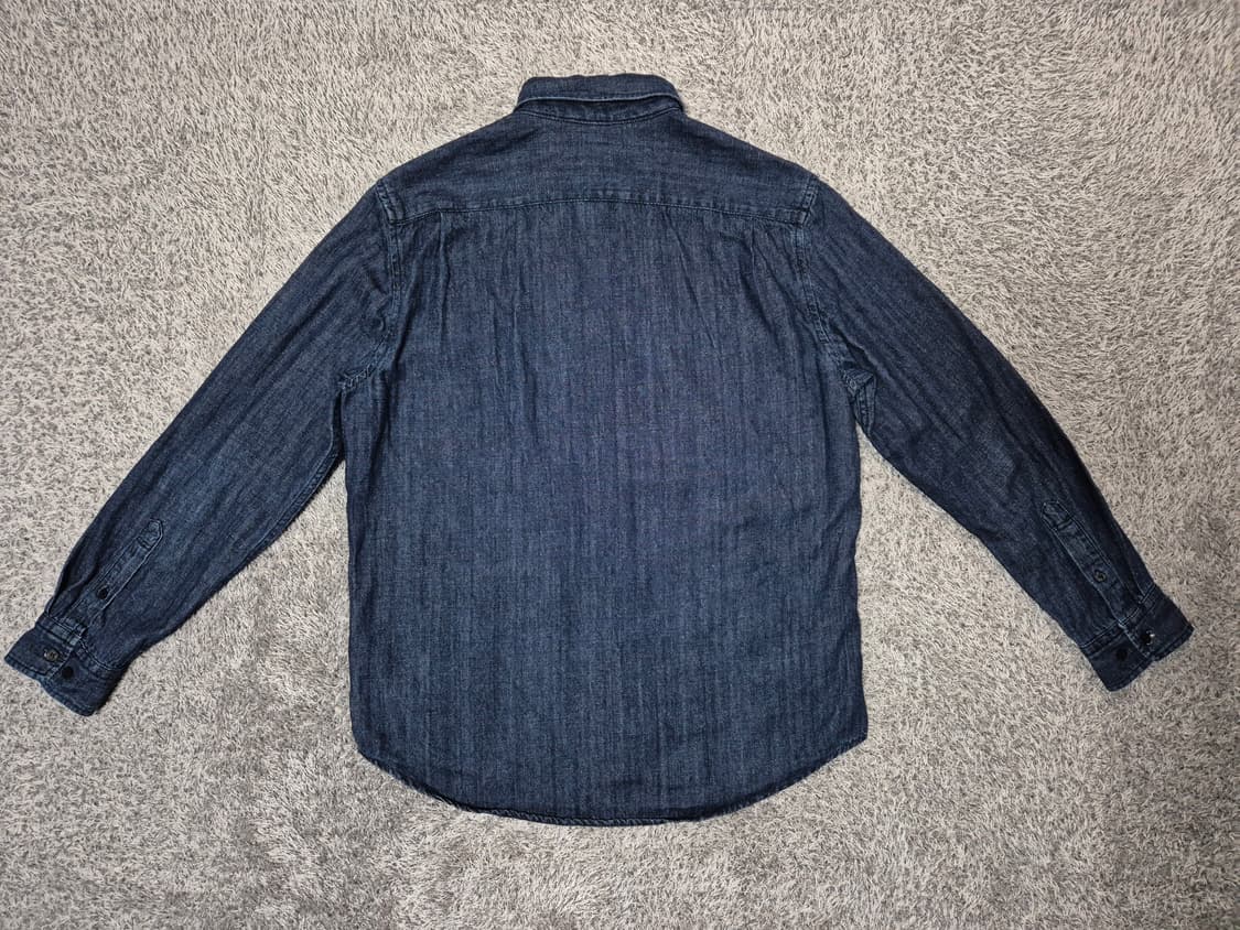 헤지스 남성 피즈자수 데님셔츠 105 상품이미지5