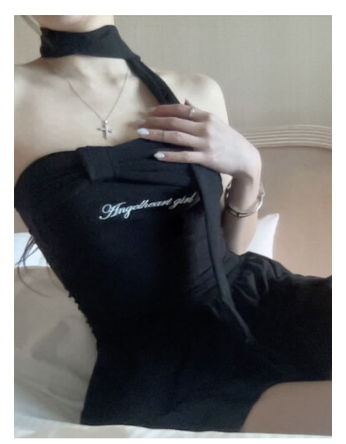 엔젤넘버 555 엔젤하트 캉캉 드레스 원피스 상품이미지2