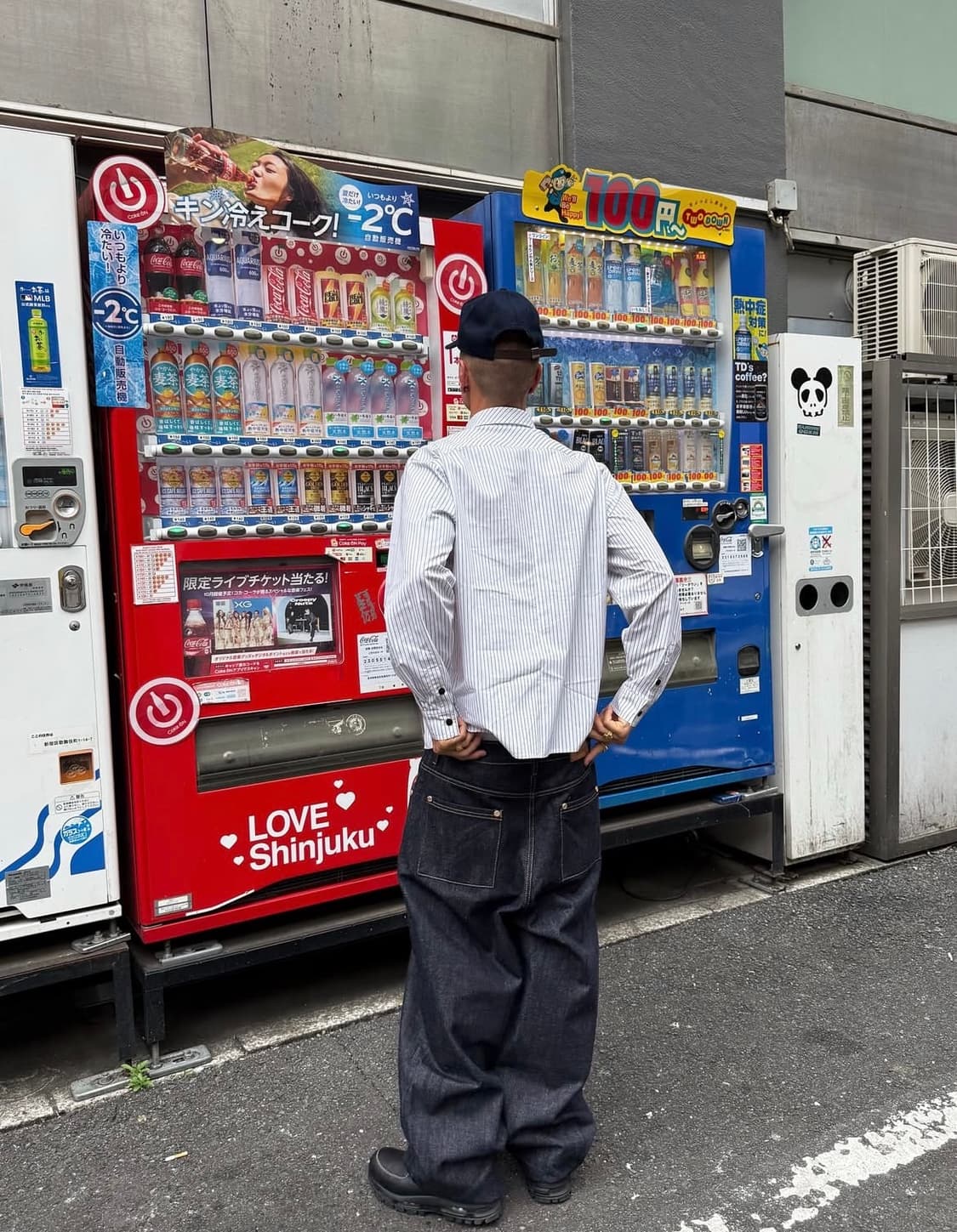 sweatscollective baggy 데님 인디고 M 상품이미지4