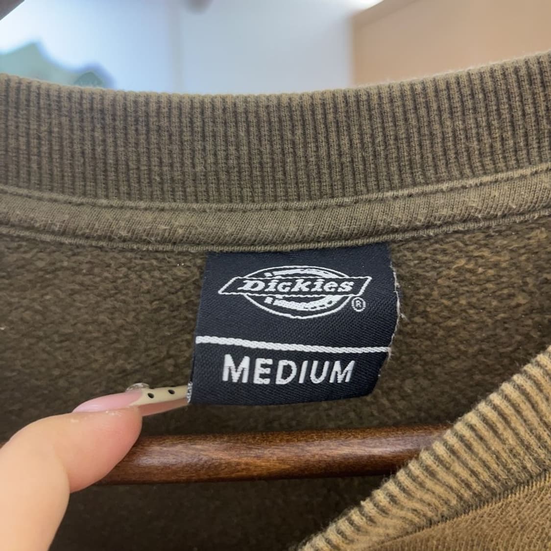 디키즈 클래식라인 빈티지 비어맨 기모 맨투맨 M C09656 상품이미지5