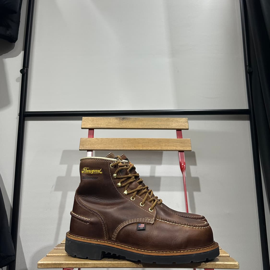 US9.5) 275 쏘로굿 부츠 1957 6인치 워터프루프 목토 스틸토 상품이미지1