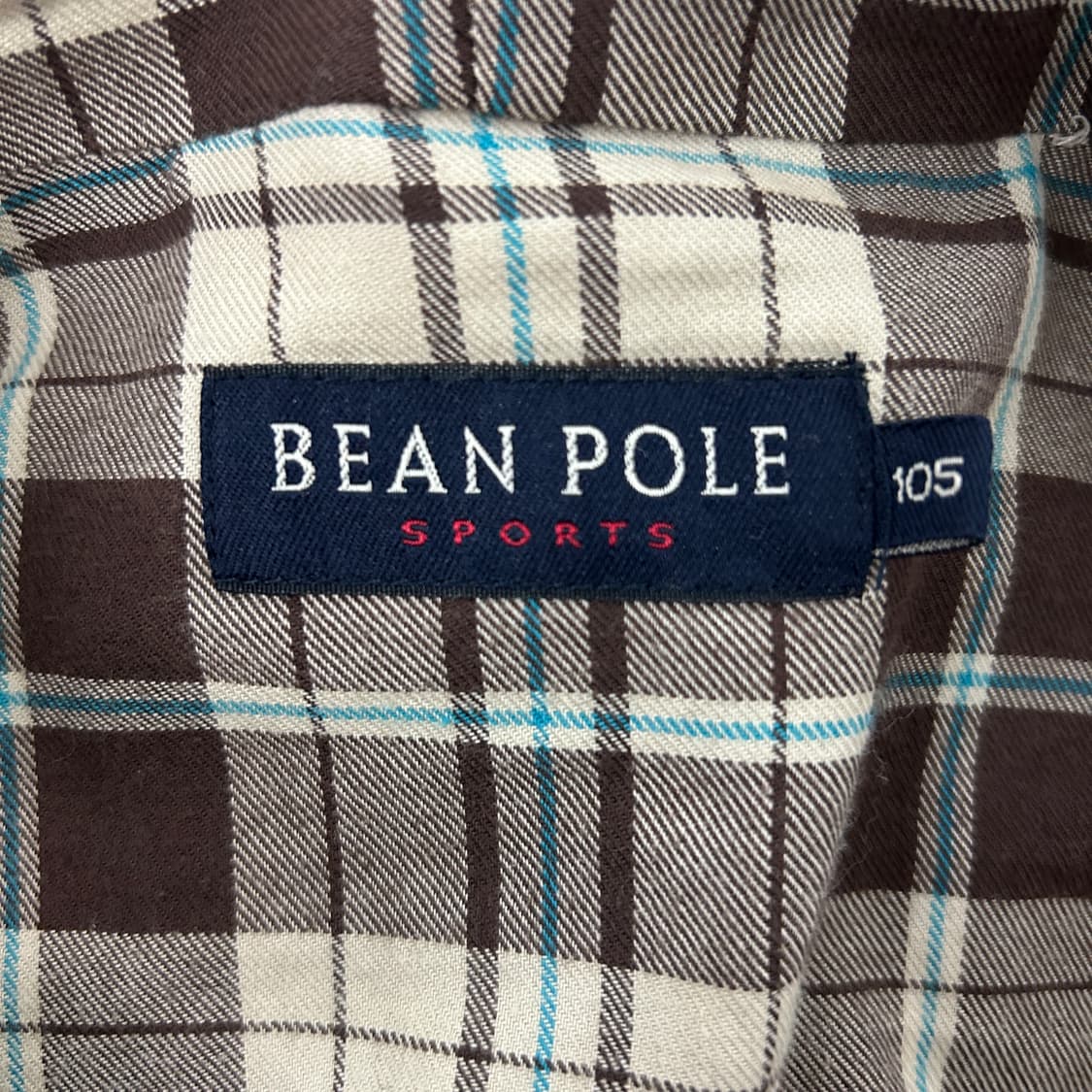  빈폴 자수로고 후드 퍼 베이지 더플 니트 자켓 상품이미지5