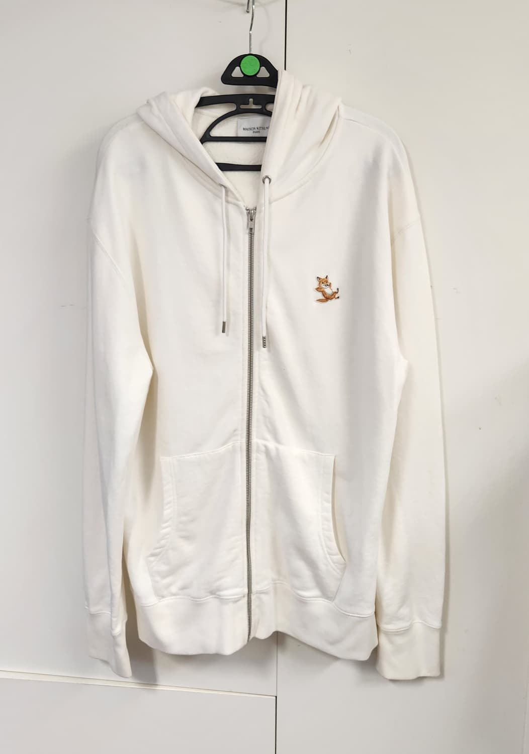메종키츠네 폭스 자수 후드집업 105추천해요 상품이미지1