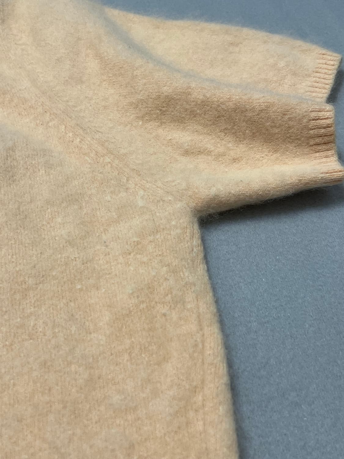 노랑 캐시미어 니트 상품이미지6