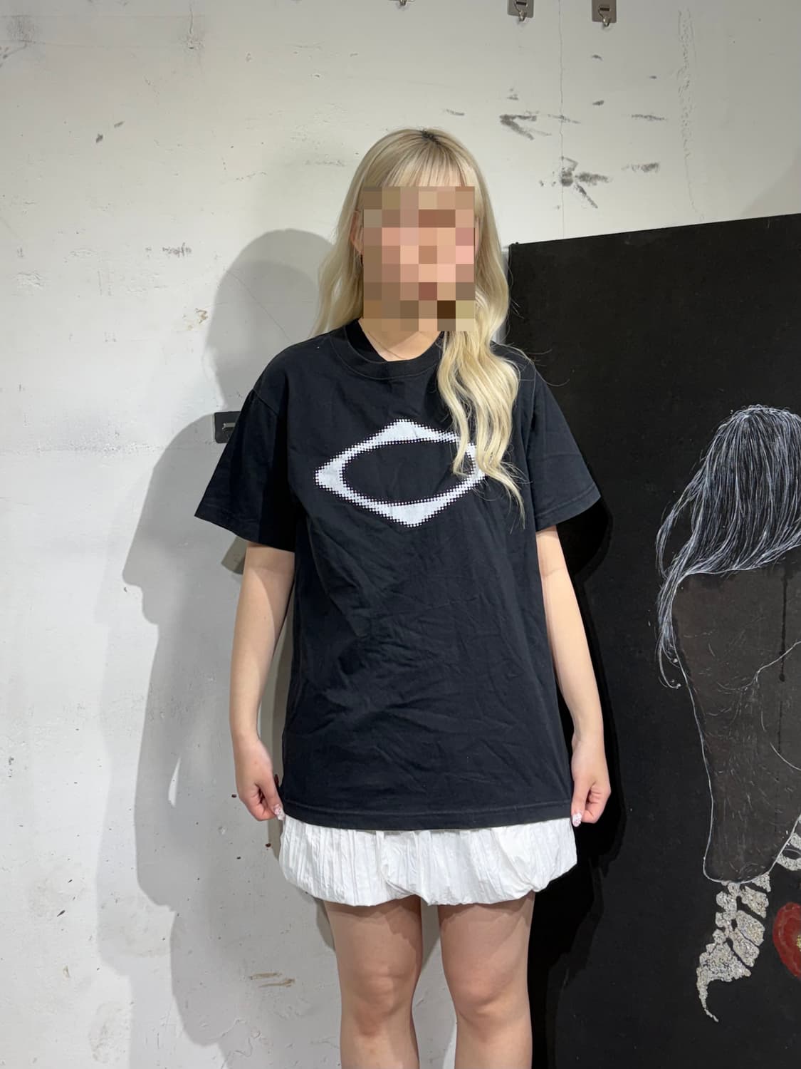 미스치프 롬버스 블랙 반팔 티셔츠 상품이미지2