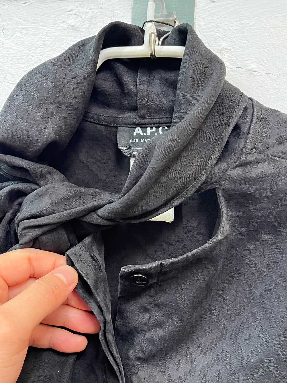 A.P.C. 듀체스 보우 블라우스 34 상품이미지6