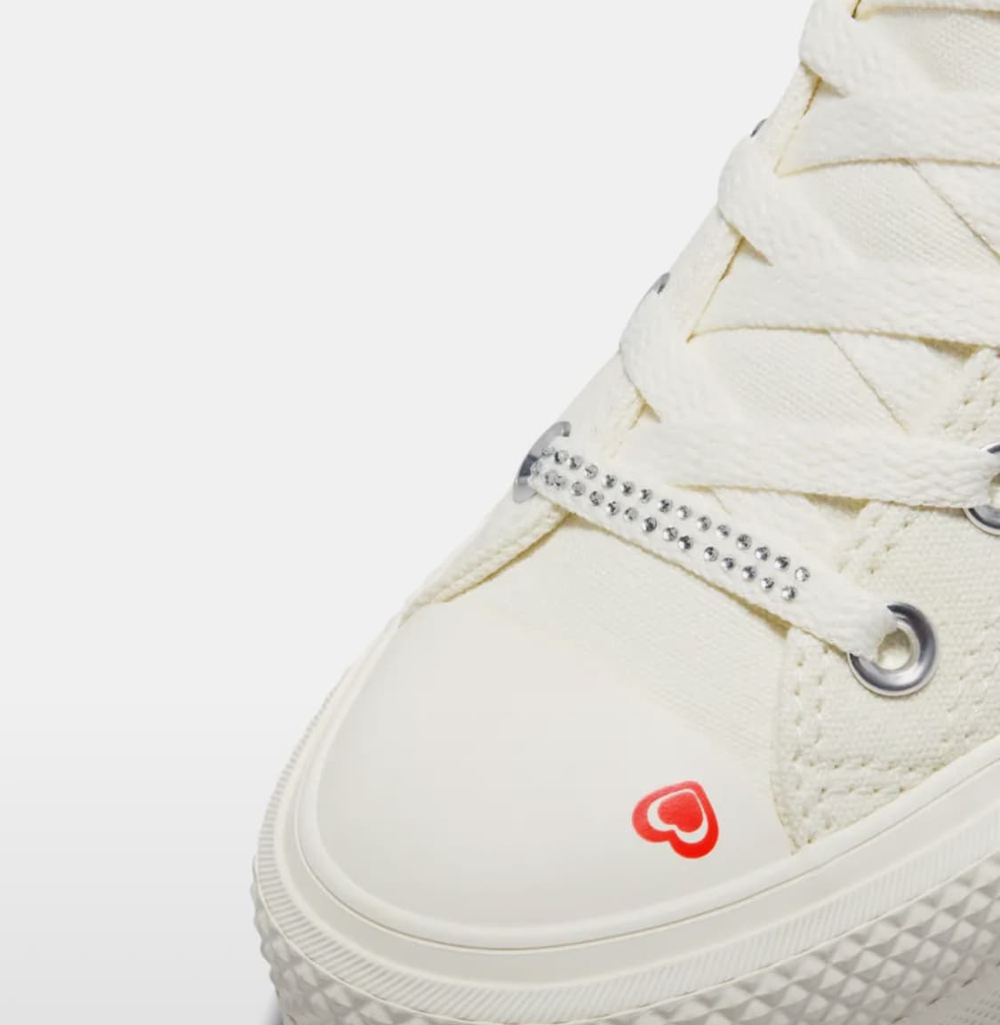 (225)컨버스 척테일러 올스타 리프트 하이 하트 스니커즈 플랫폼 상품이미지10