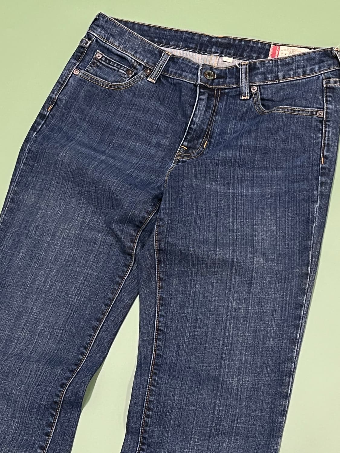 (F) GAP 올드스쿨 클래식핏 중청 데님 팬츠 상품이미지3