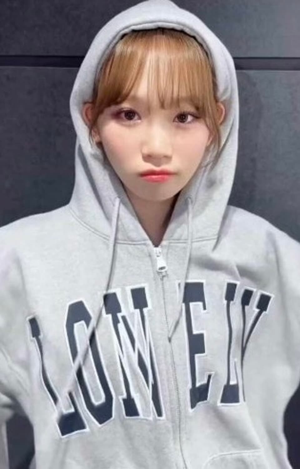 NOBANT 노앙 론리 기모 후드집업 자켓 L 그레이 상품이미지4