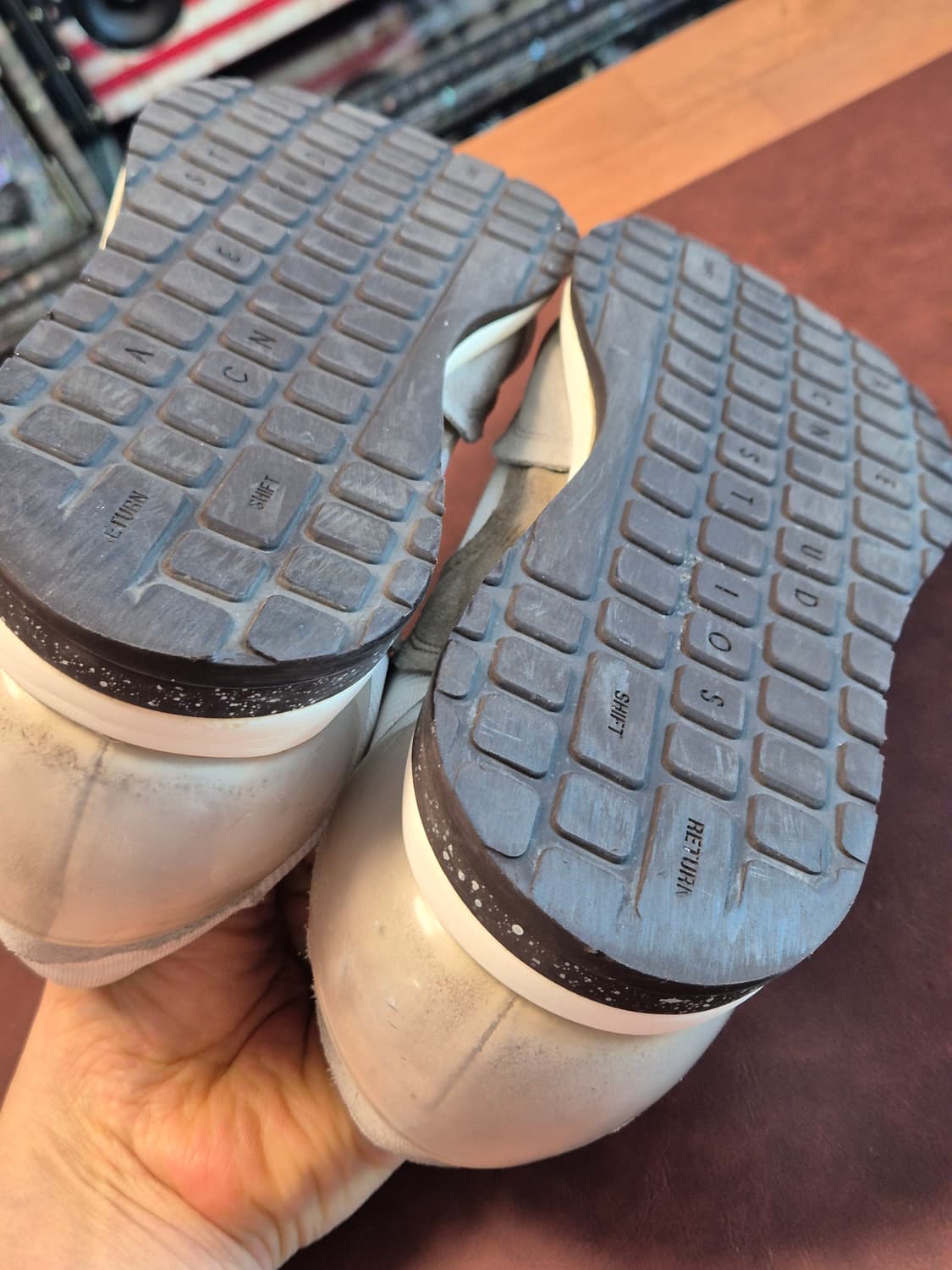 250-255(39) 정품 아크네 스튜디오 지미라벨 스니커즈  상품이미지6