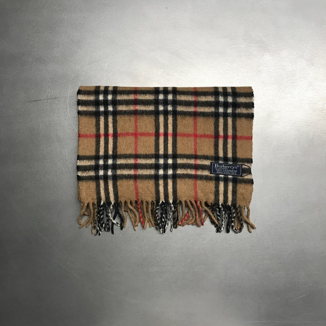 버버리 정품 캐시미어 머플러 베이지 상품이미지2