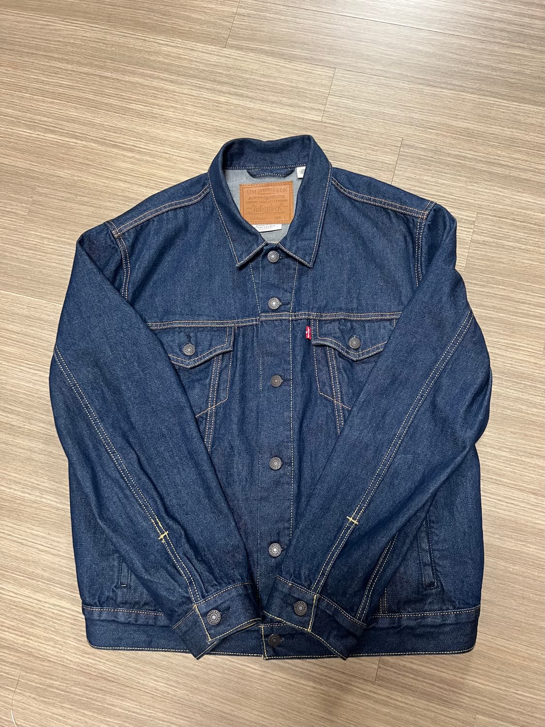 리바이스 오리지널 트러커 자켓 다크 인디고 상품이미지2