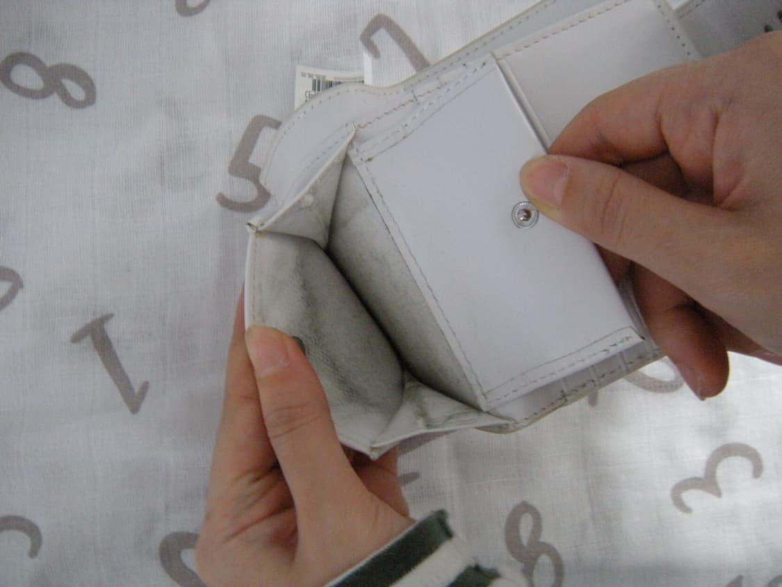 디젤 카밀 레더 월렛 화이트 상품이미지5