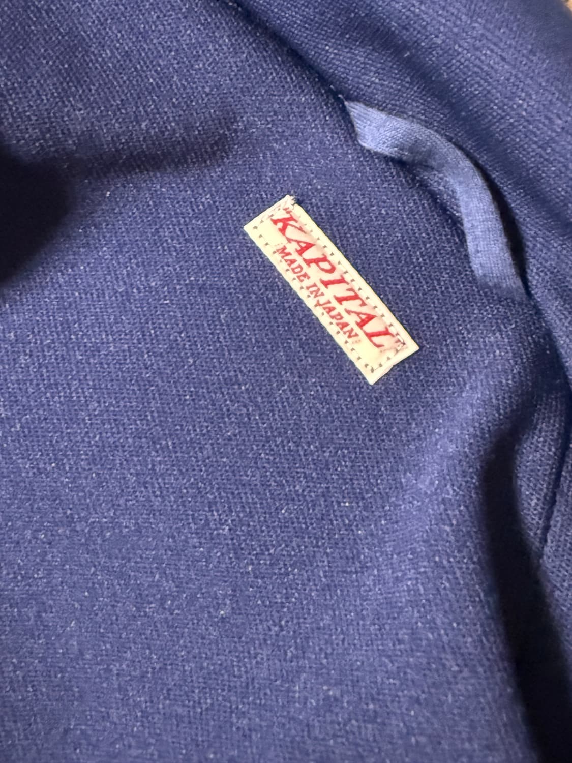 캐피탈 스무스 저지 스턴트맨 & 우먼 트랙 자켓 네이비 1사이즈 상품이미지3