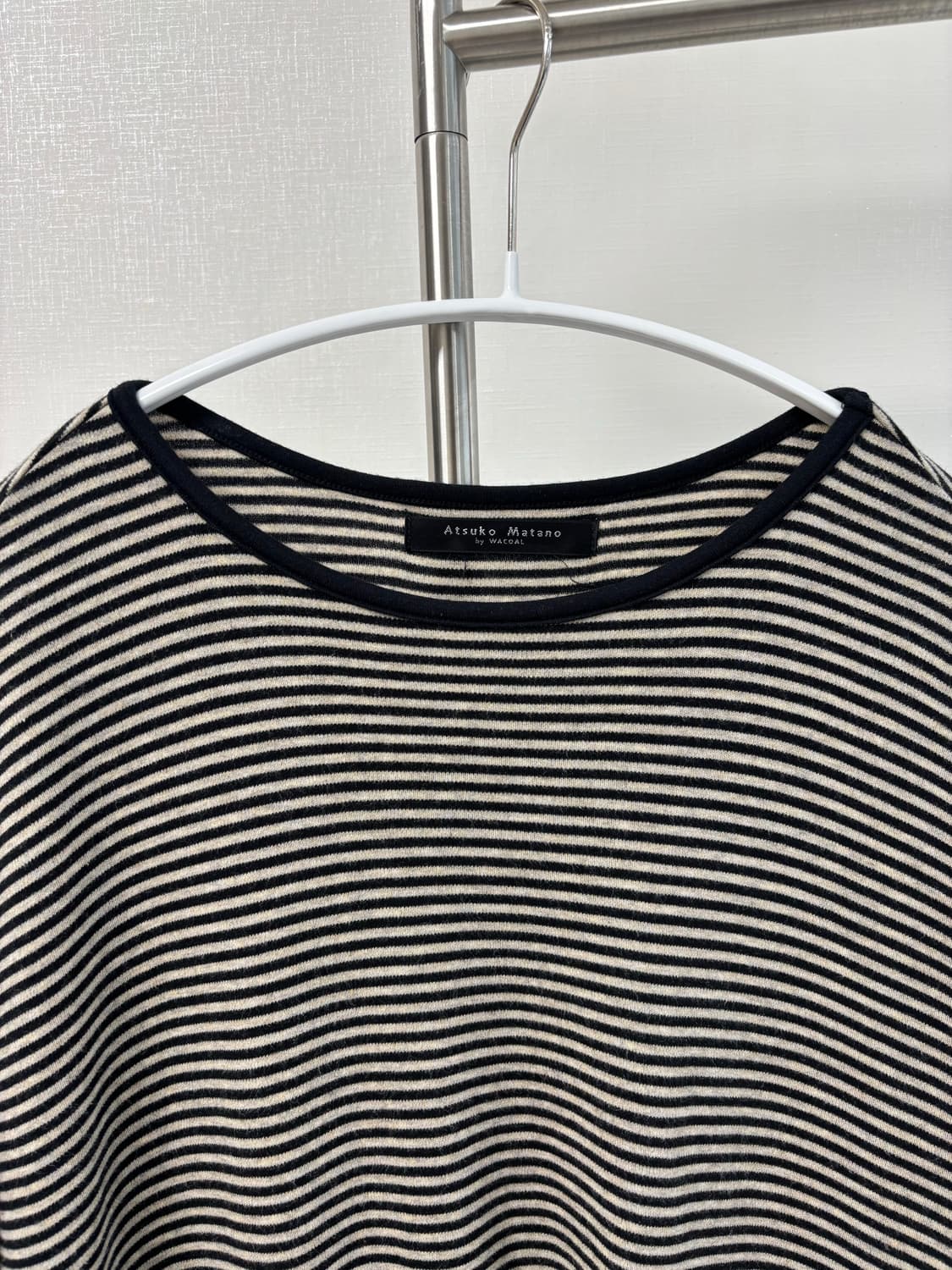 Atsuko Matano 투 캣츠 단가라 긴팔티 상품이미지3