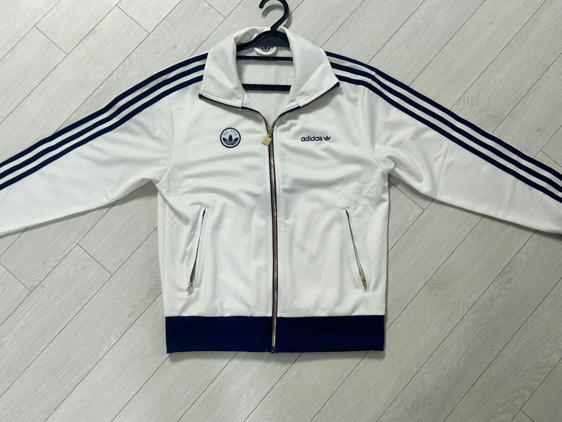 (W) 아디다스 파이어버드 배지 트랙 탑 클라우드 화이트 S 상품이미지1