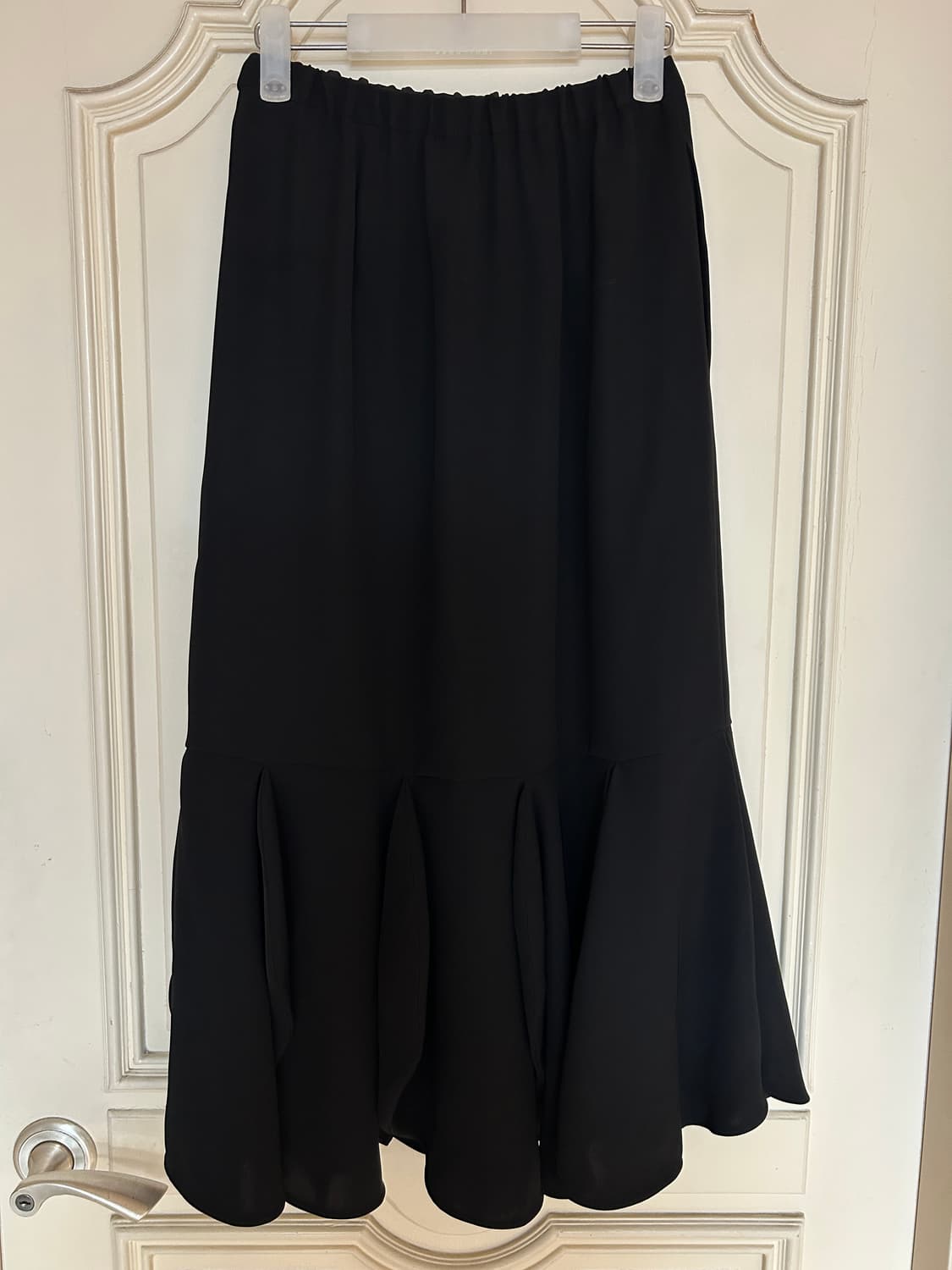 엔폴드 입체 플리츠 롱스커트 상품이미지4