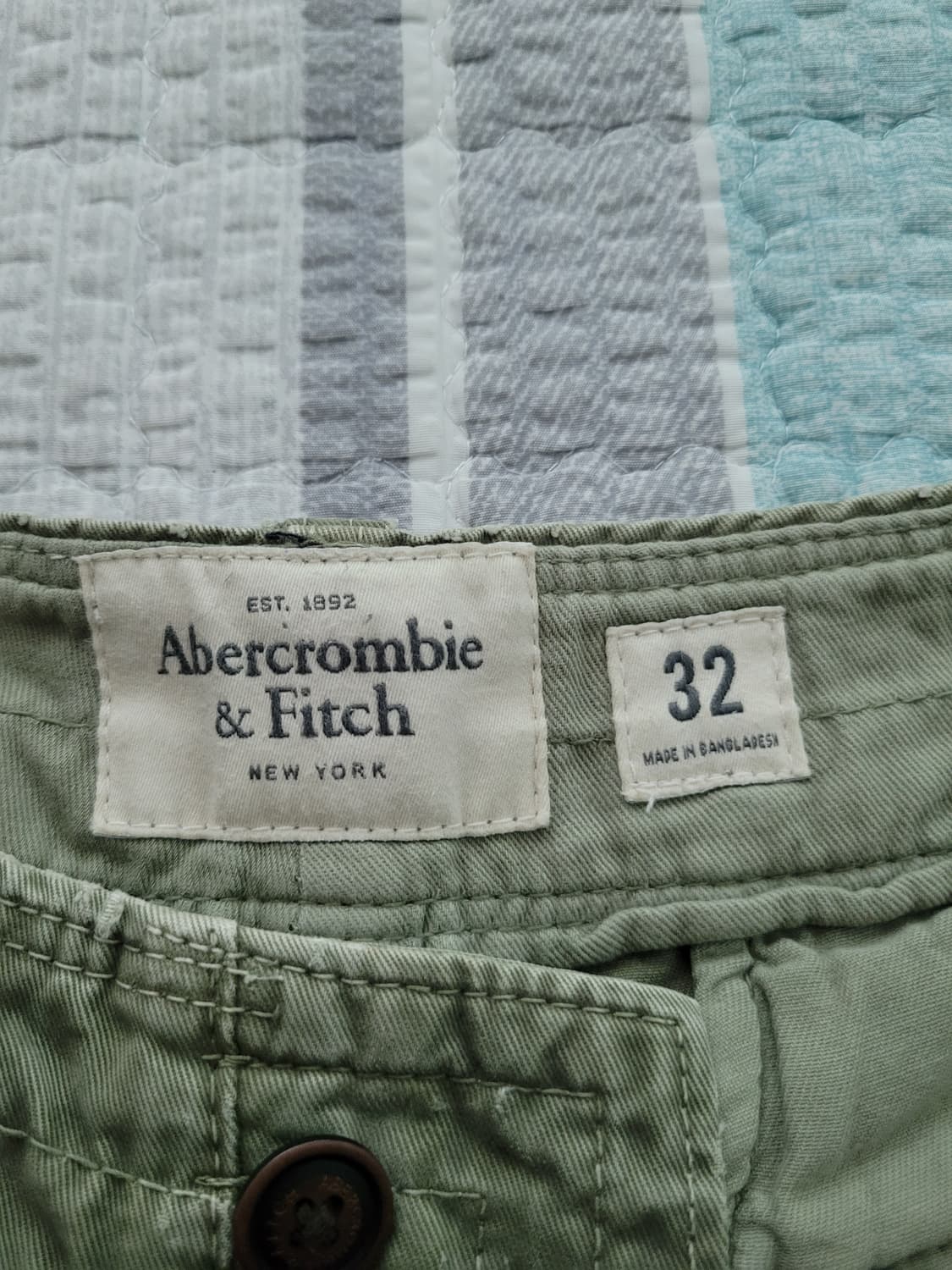 아베크롬비 Abercrombie. 워크웨어 카고숏팬츠. 32사이즈 상품이미지7