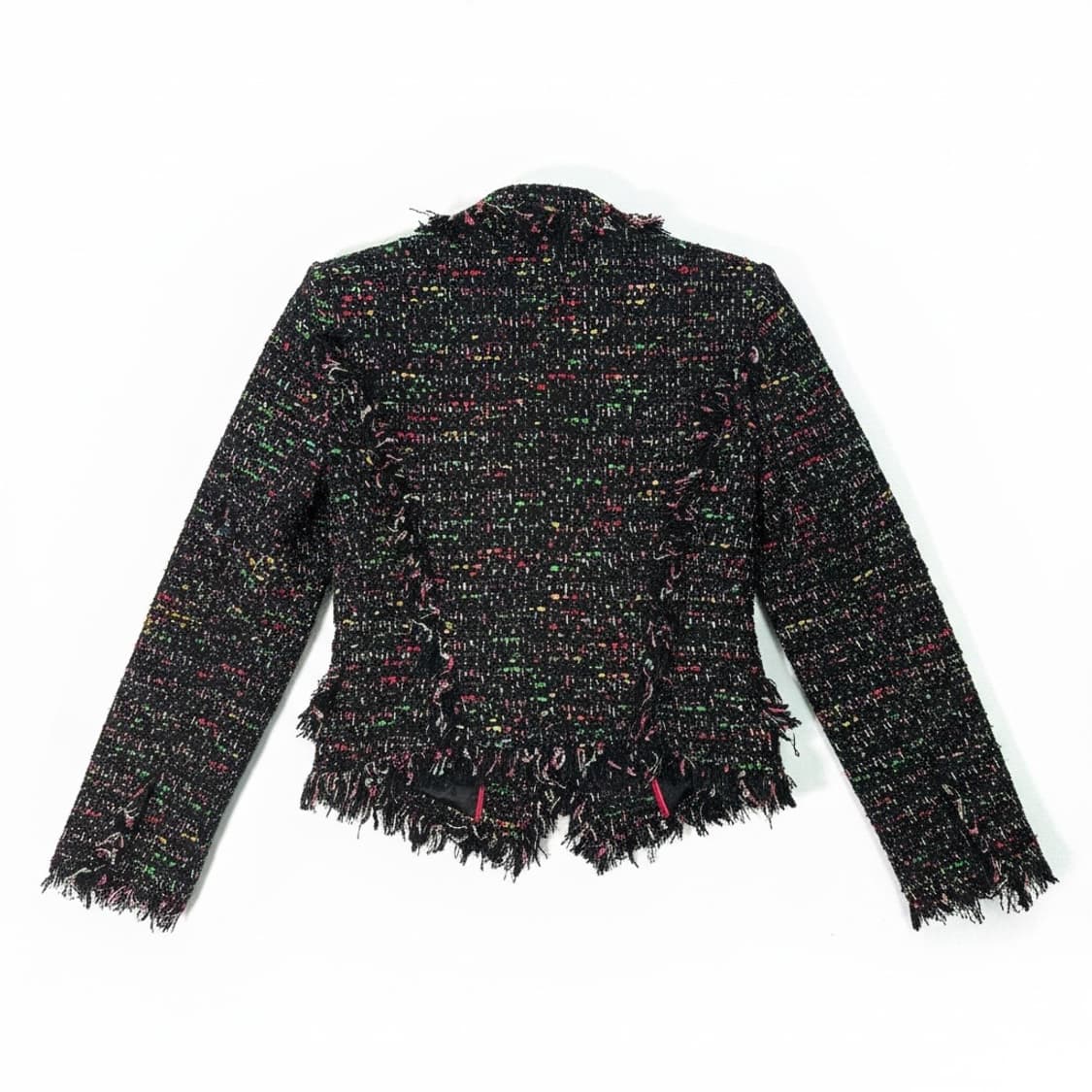 제시뉴욕 트위드 프린지 블랙 자켓 상품이미지2