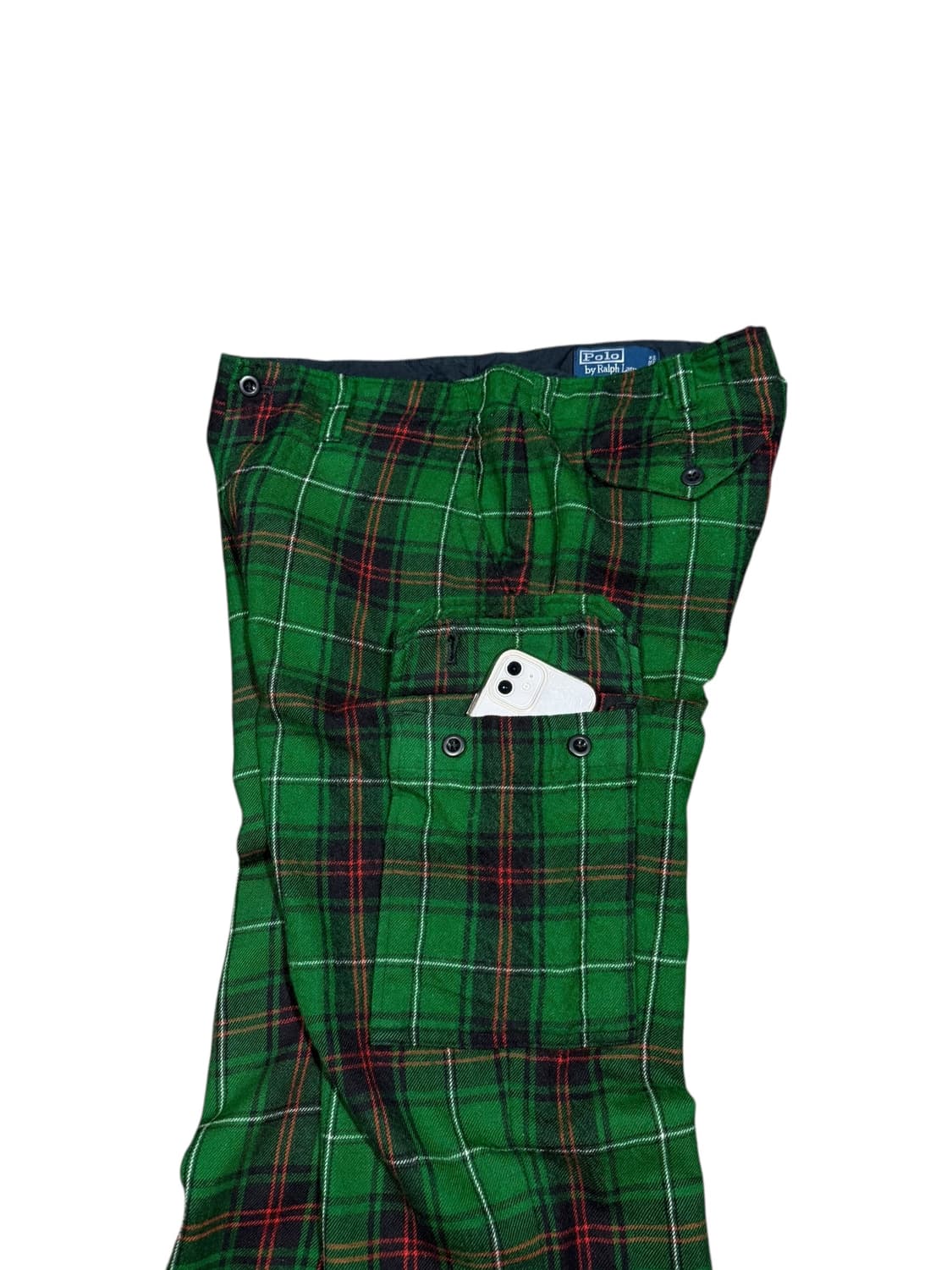 Polo Ralph Lauren 폴로 랄프로렌 타탄체크 울 카고팬츠 상품이미지3