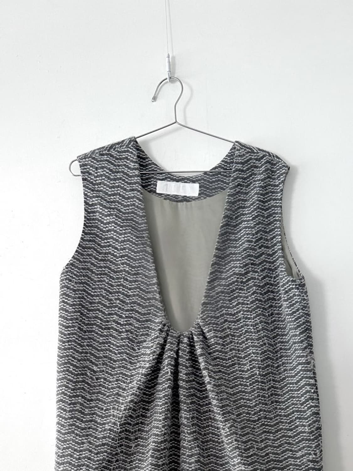 Front twist ops / grey 상품이미지2