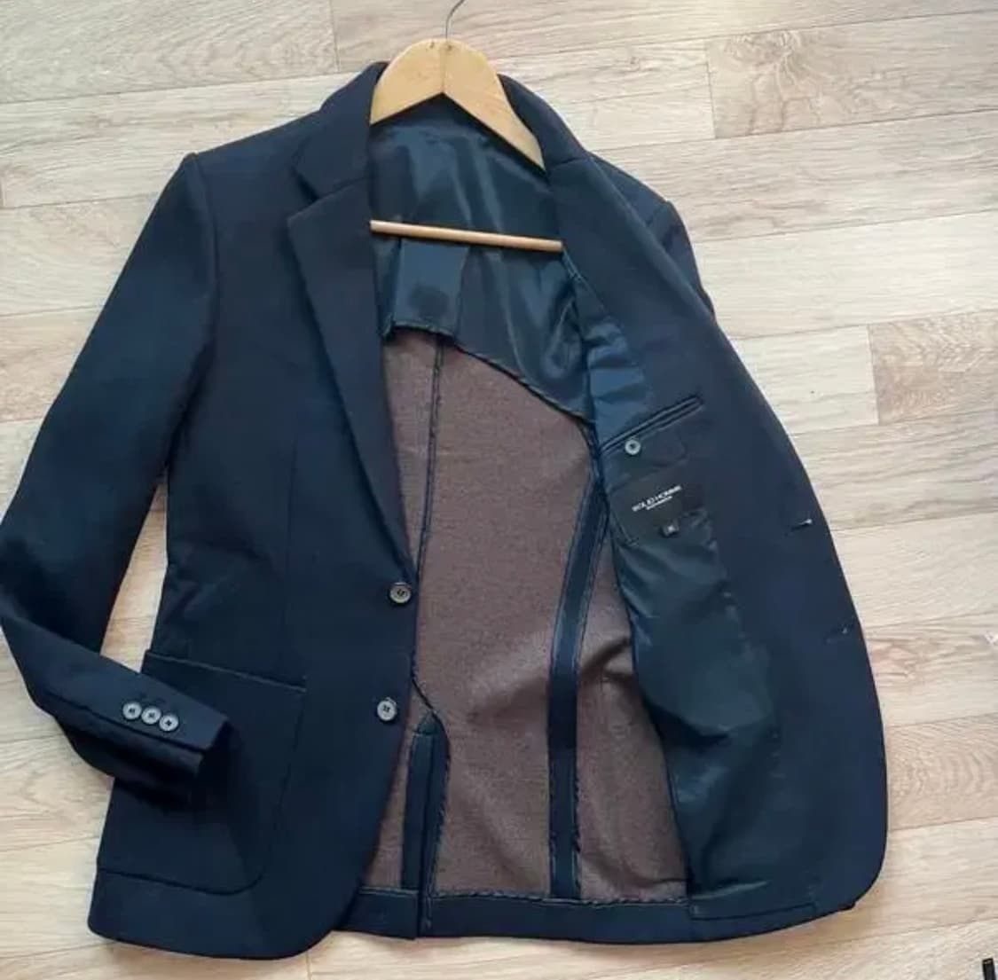 솔리드옴므 우영미 XS 슬림핏 95 슬렌더 자켓 실루엣  상품이미지2