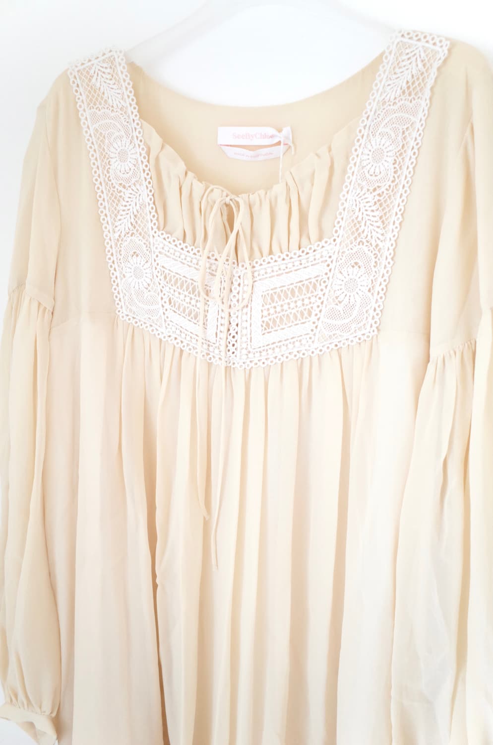 See by Chloe 실크 쉬폰 원피스 상품이미지4