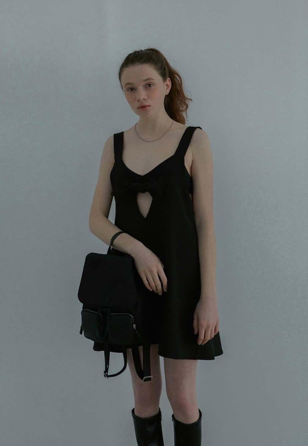 미닛뮤트 클로 백팩 블랙 컬러 판매 합니다 상품이미지2