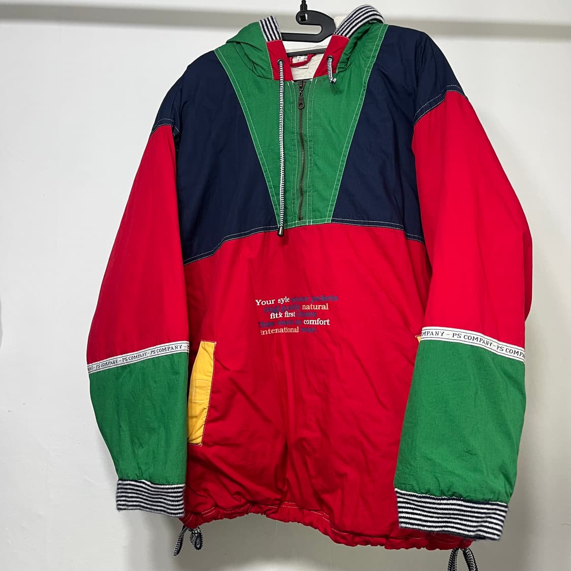 90s 바람막이 후드 아노락  상품이미지1