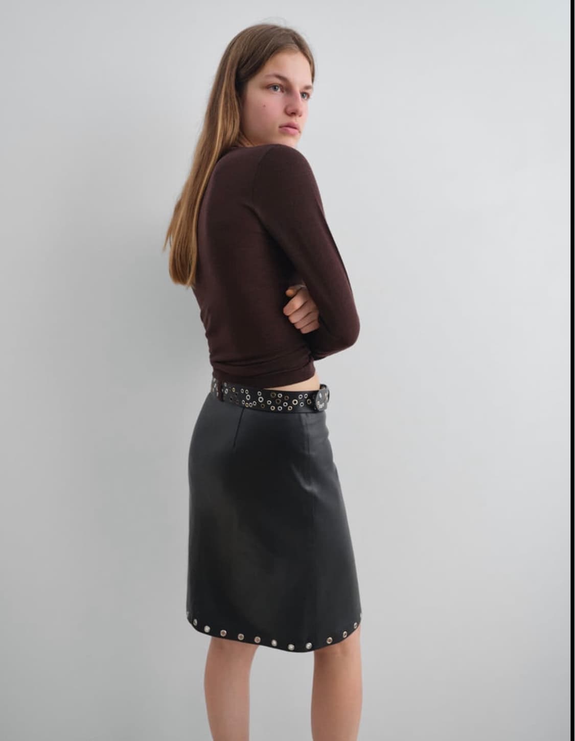 (XS,S,M) 기마구아스 레베카 가디건 브라운 상품이미지3