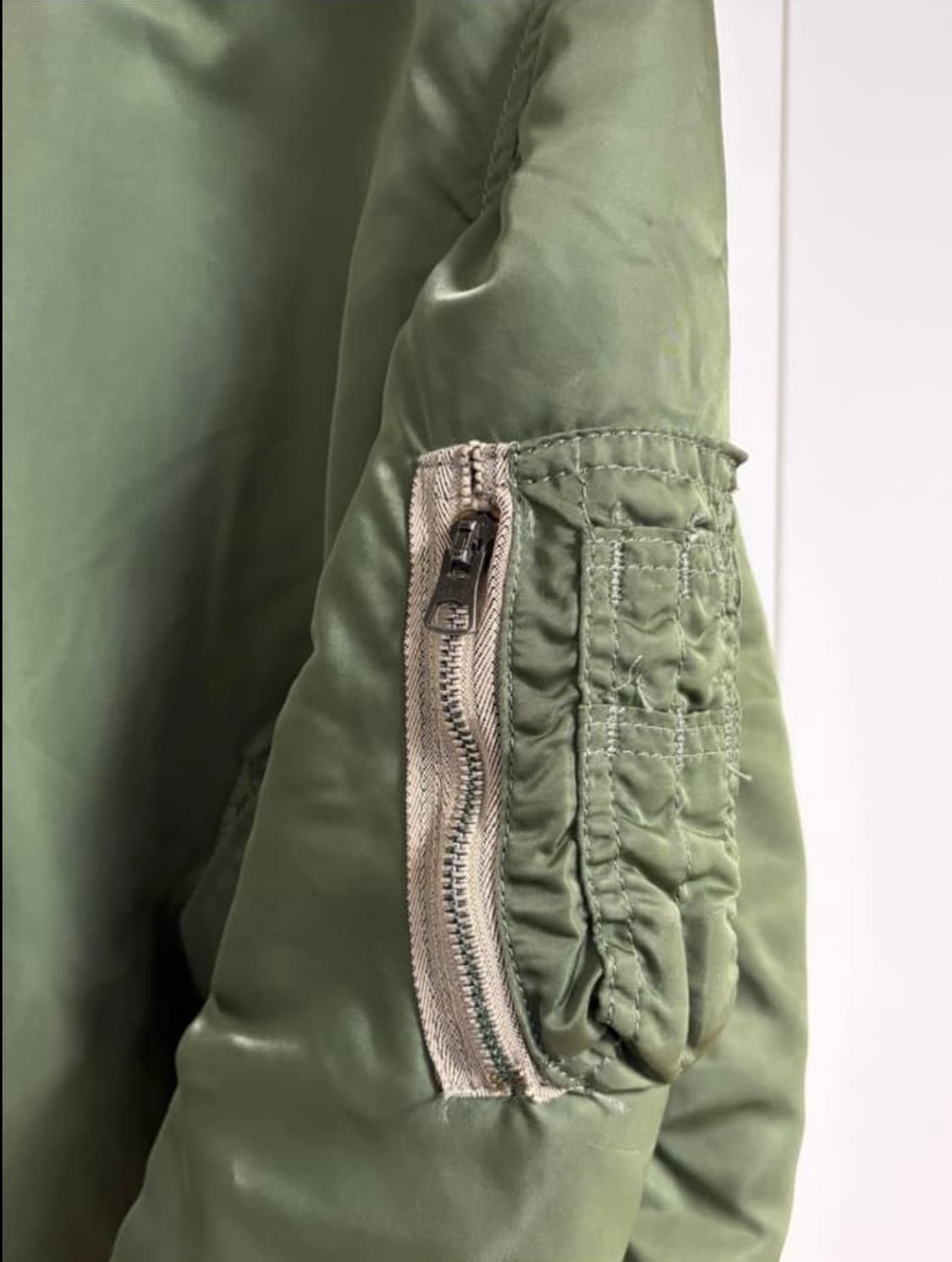 80s 알파 인더스트리 ma-1 USA 상품이미지4