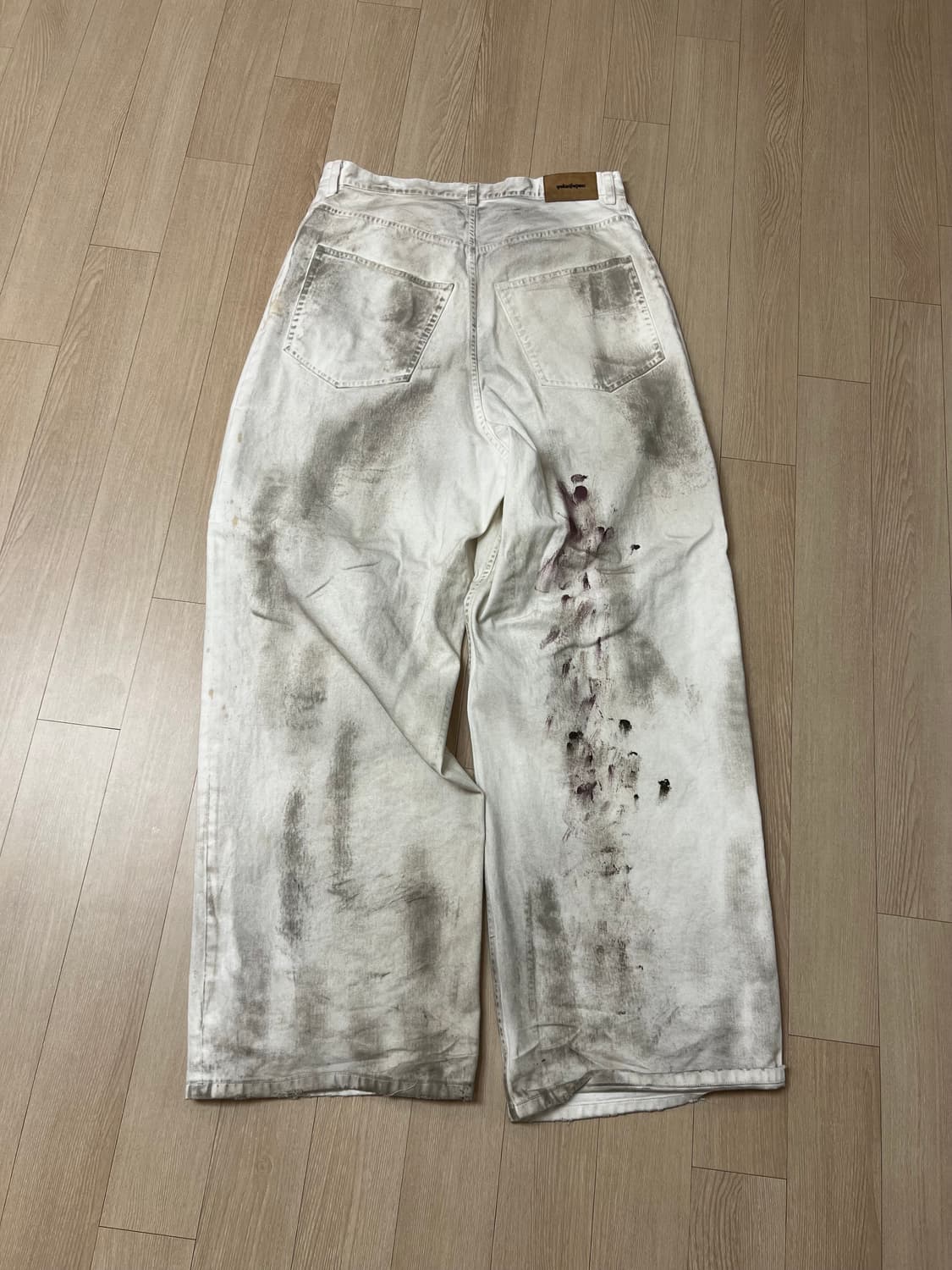 QAP 더티 크림 배기 팬츠 2 사이즈 상품이미지2