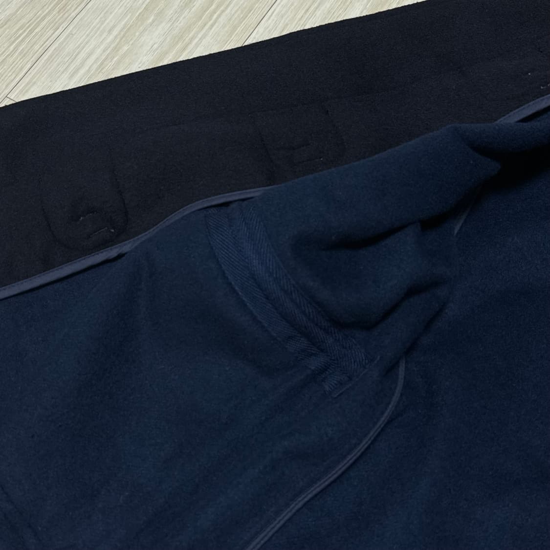 네이비 더플 하프코트  상품이미지6