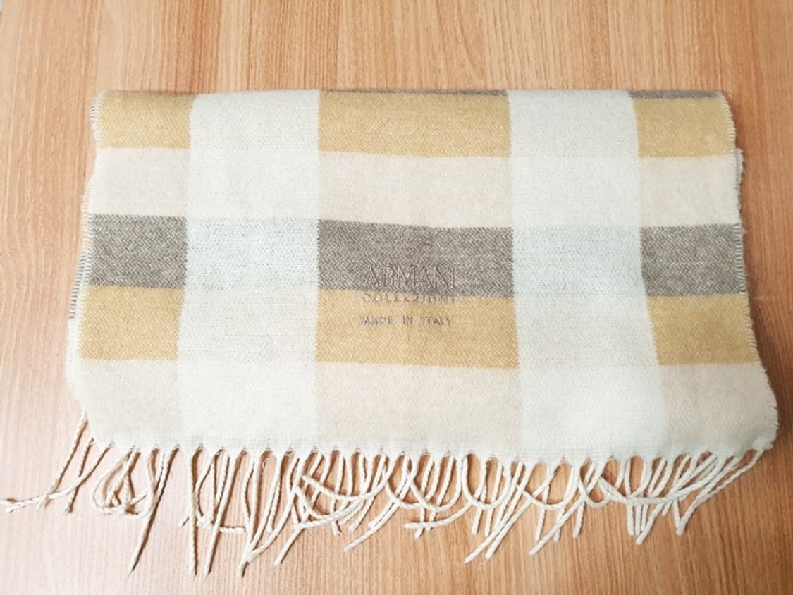 아르마니 꼴레지오니 울 머플러 상품이미지1