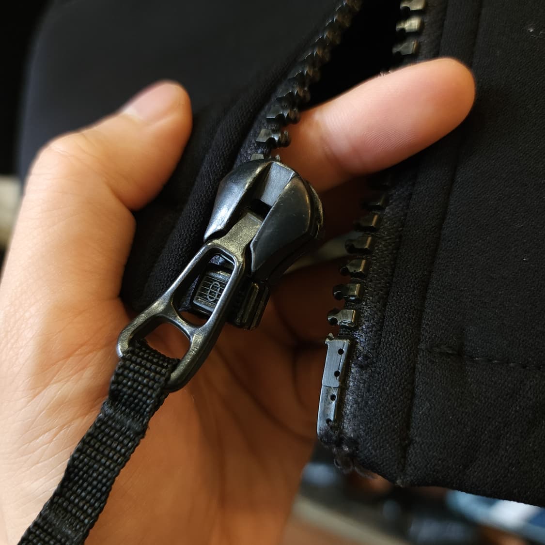 90s 폴로 진스 컴퍼니 네오프렌 다이빙 수트 바이커 자켓 XL 상품이미지5