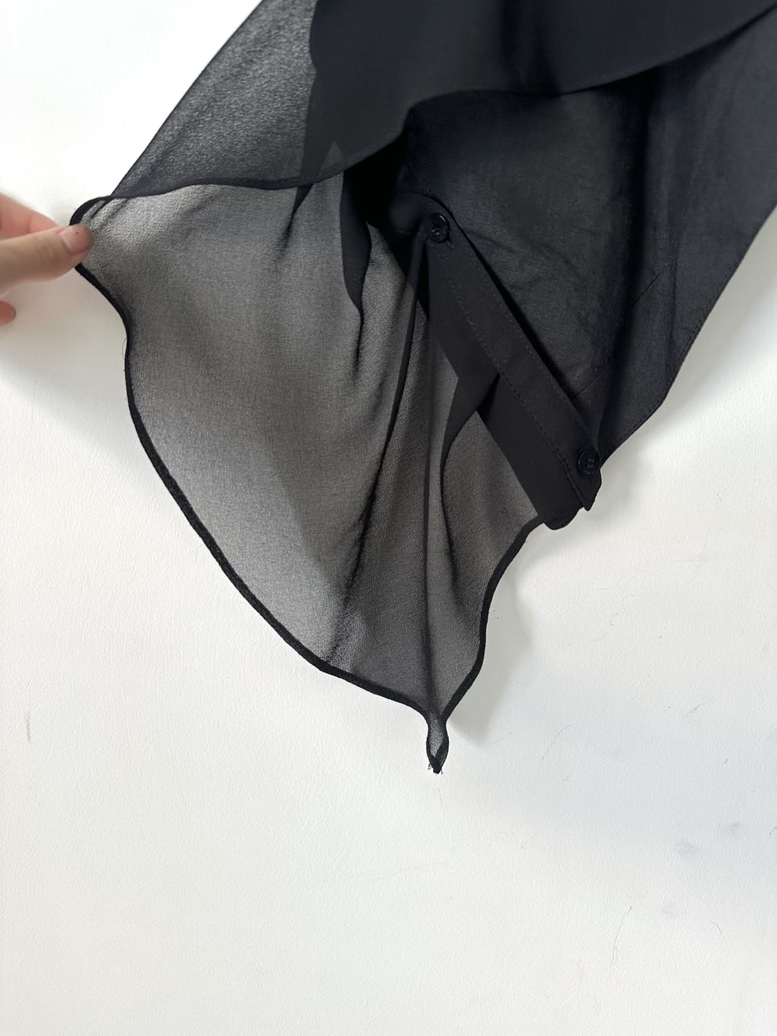 DEMOO PARKCHOONMO drape open vest 상품이미지4