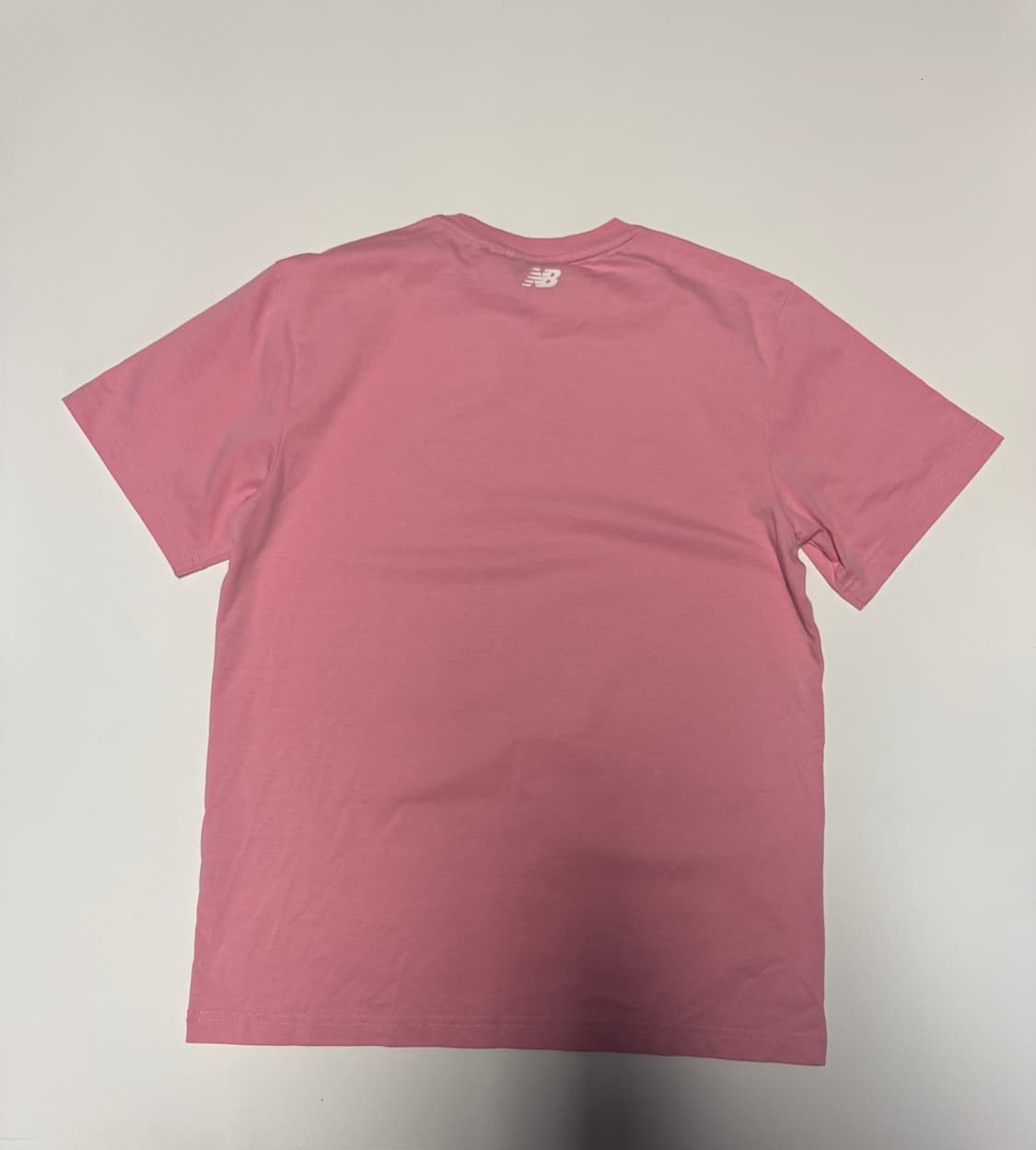 정품 뉴발란스 스펠로고 반팔 티셔츠 핑크 M ~ L 상품이미지2