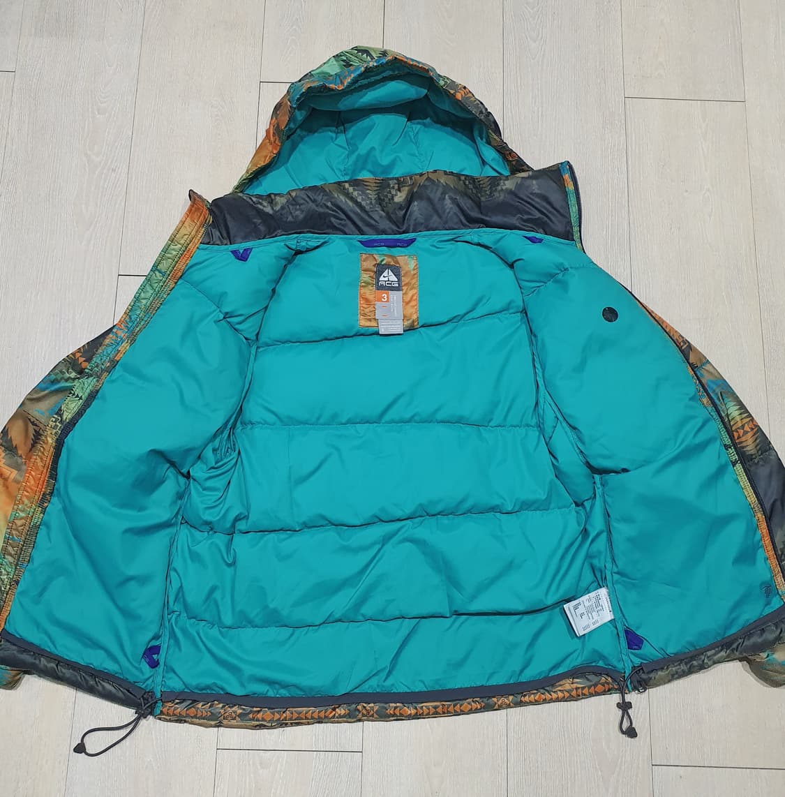 나이키 acg 펜들턴 나바호 다운 패딩 100 상품이미지6