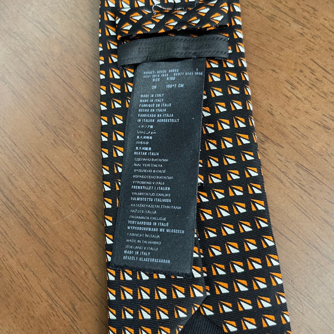 프라다 실크 넥타이 OS 상품이미지4